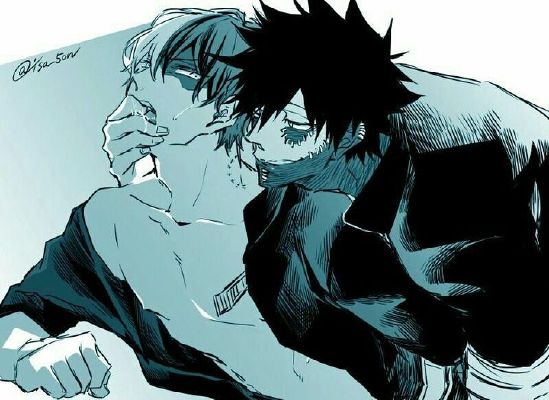 Dabi X Hawks Kissing