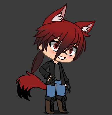 Information on the wolf boi | Gacha life