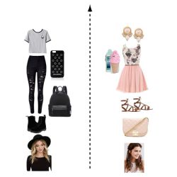 tomboy girly outfits