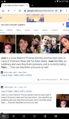Talyn and dating joan are Thomas Sanders
