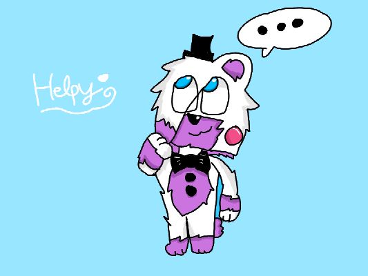 Helpy My New Drawing Book Uwu - helpy from fnaf 6 roblox