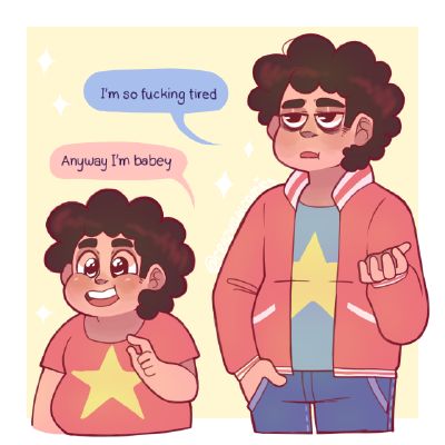 I'm okay, I swear! || Steven x Reader (ANGST WARNING)