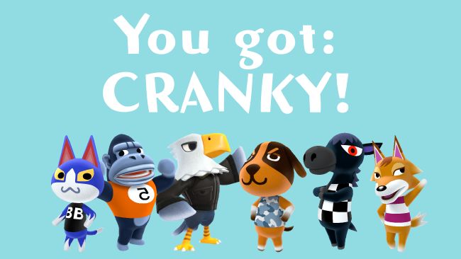 Cranky What S Your Animal Crossing Personality Quiz