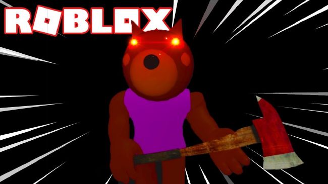 Roblox Character Running From Piggy