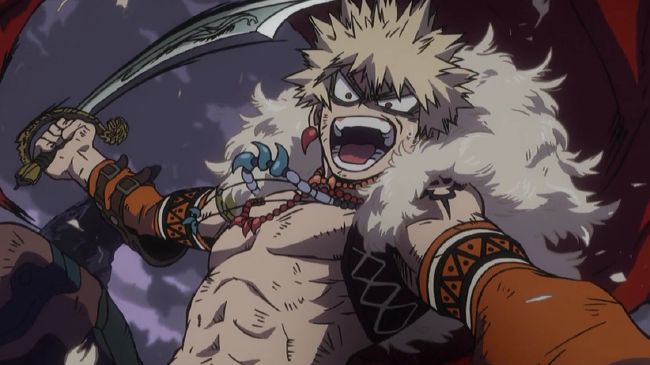 The dragon rider (Fantasy AU Bakugo x reader)