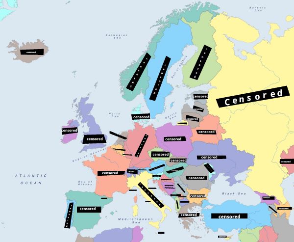 Can you guess every country in Europe?  Test
