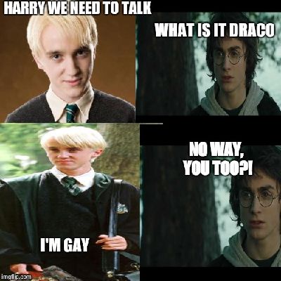 Drarry Meme Harry Potter Club