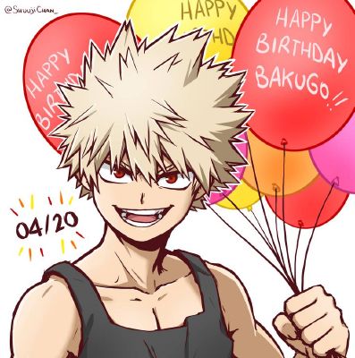 Happy Birthday Gremlin Boku No Hero Academia Fan Club