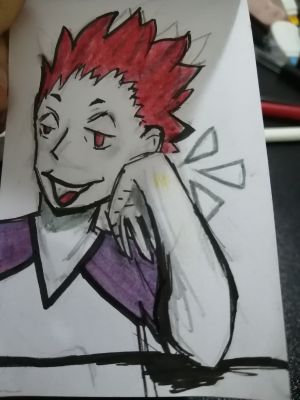 Tendou Satori Haikyuu Art