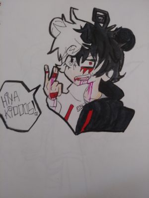 Human Monokuma Danganronpa Art Book May Contain Spoilers 2