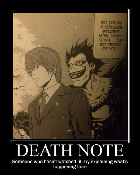 Death note anime fanfiction