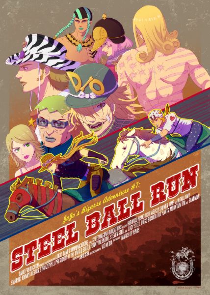 jojo steel ball run merch