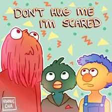 dont hug me im scared lyrics