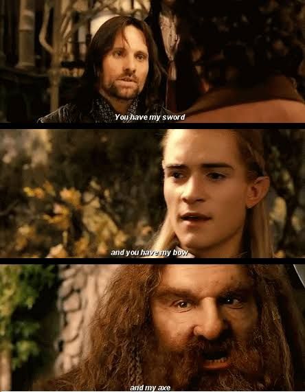 Lord of the rings, who said it? - Test