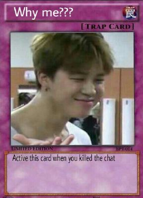 Why Me Just Bts Trap And Spell Cards