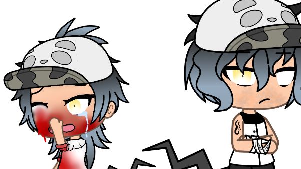 Badly Drawn Blood Warning Gacha Life Art Closed