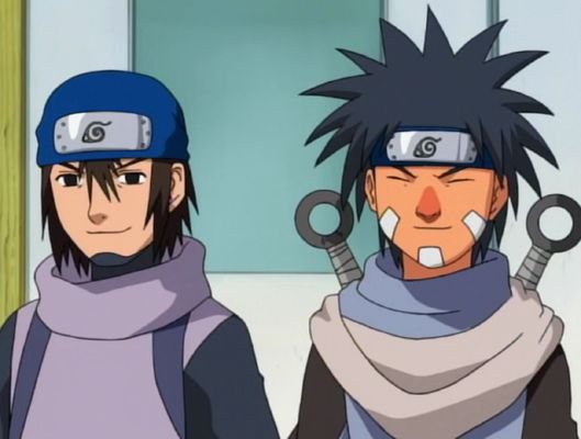 kakashi and sasuke chunin exams