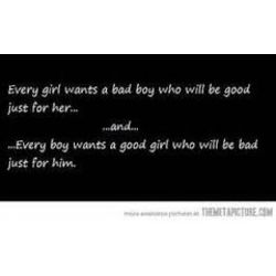 good girls love bad boys quotes