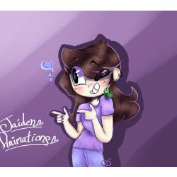 tea party with a raccoon This is a little old so if you remember this  moment you a real one #jaidenart #jaidenanimations #qsmpjaiden…
