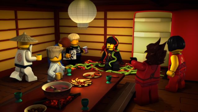 Lego ninjago store can of worms