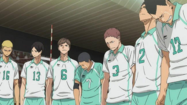 Bless the Karasuno cheer squad - Haikyuu season 3