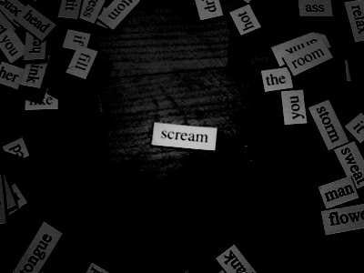Scariest word. Scary Words.