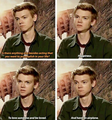 Thomas Brodie Sangster Random Fandom Memes Quotev