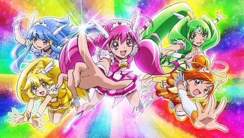 Glitter Force main characters  Glitter force characters, Glitter force,  Smile pretty cure