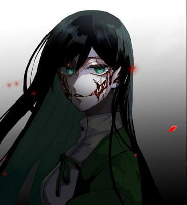 anime girl psycho smile on Pinterest