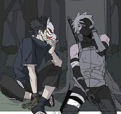 ➥Fanart • Obito e Kakashi, #HiddenArtist