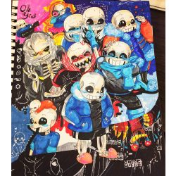 Image: AU Sans X AU Papyrus X Reader - All AU Neko!Sans x Inu!Reader