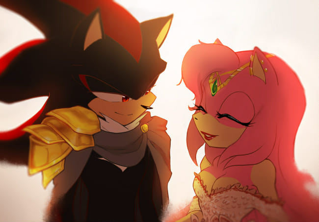Is there a chance that Amy might crush on Shadow almost as much as
