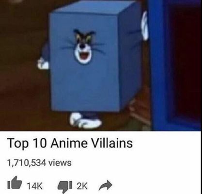 More evil than Dio  Top 10 Anime List Parodies  Know Your Meme