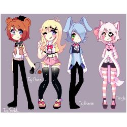 Unmasked  Fnaf, Anime fnaf, Fnaf characters