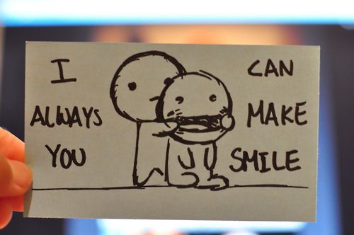 i can always make you smile quotes