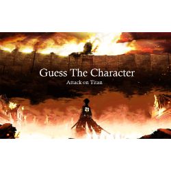 Shingeki no Kyojin: Guess the Character - TriviaCreator