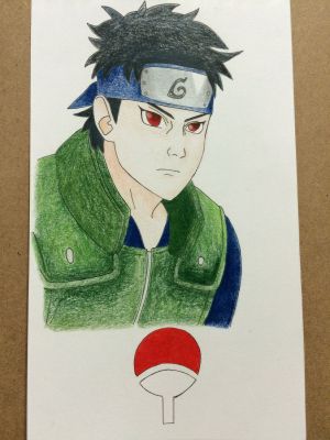 Learn How to Draw Shisui Uchiha from Naruto Naruto Step by Step  Drawing  Tutorials