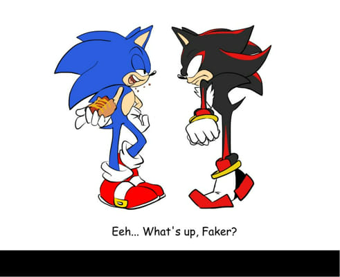 How are they gonna incorporate Shadow being mistaken for Sonic in