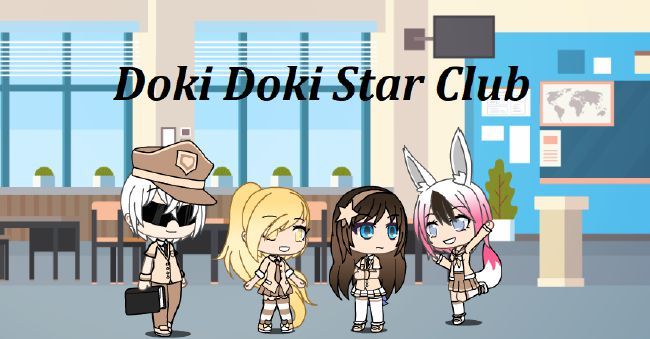 Gachas of.the characters in Doki Doki Literature Club!