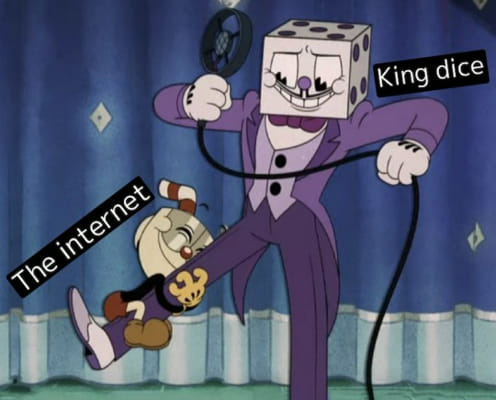 King dice, neither a king, nor dice : r/Cuphead