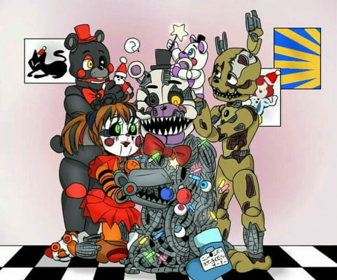 Which Fnaf 6 Scrap Are You? - Quiz 