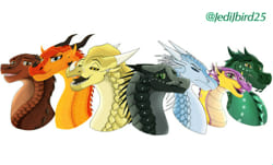 Shots of my Qibli and Moon plushies :) the wings of fire plushie squadron  grows, comrades, i have almost all the jade winglet within my grasp. :  r/WingsOfFire