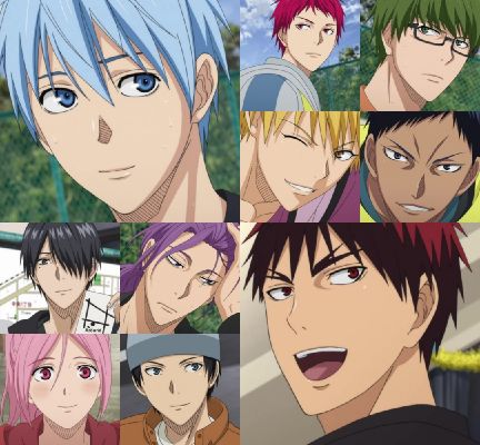 5:O5. — +ft. Knb characters : {Akashi, Midorima, Aomine