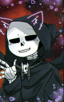 reaper sans x angel reader, Undertale au oneshots