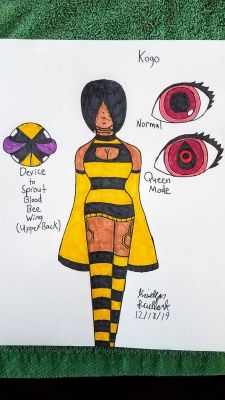 SCP Foundation Oc: SCP-NATURE(Poppy/Flora), Sculla's Drawings Book 2