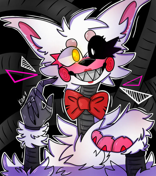 Mangle, F.Foxy & Lolbit male & female w/ anime character creator