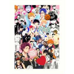 Cool COOLER! COOLEST!! - Sakamoto Desu Ga - Sticker