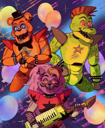 FNAF SB RUIN DJ Music man by DrawingIsTooHard on DeviantArt