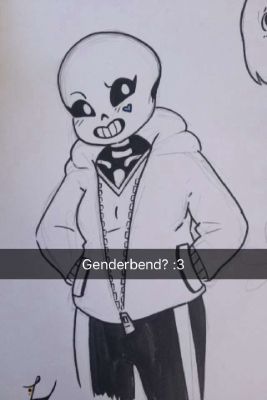 my take on genderbent sans : r/Undertale