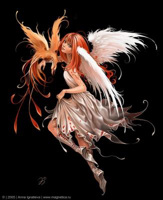 fire fairy wings